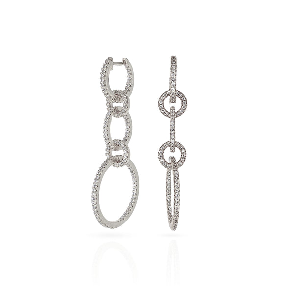 Ringlet CZ Earring