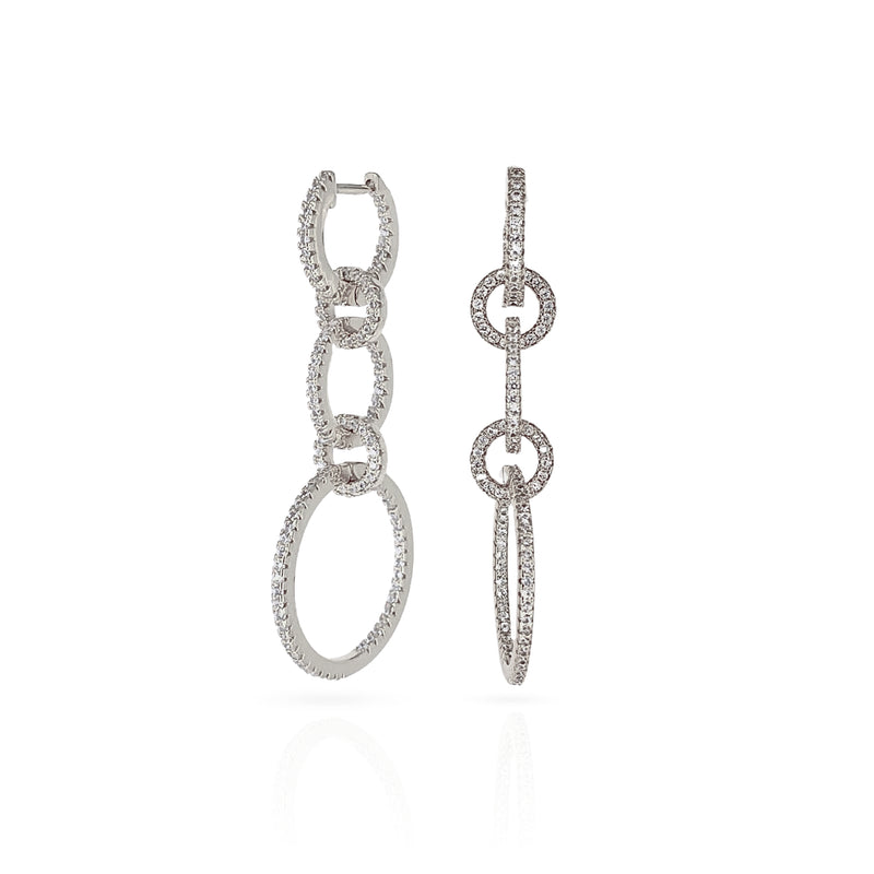 Ringlet CZ Earring