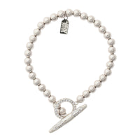 Essential CZ Toggle Bubble Bracelet