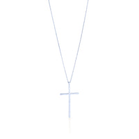 Pave Cross Necklace