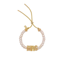 Eye Candy Custom ID Bracelet - Pearl