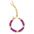 Eye Candy Lone Star Bracelet - Purple Agate