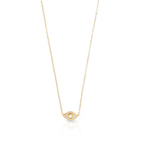 Evil Eye Opal Necklace