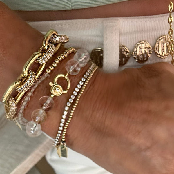 The Quartz Beaded Bracelet