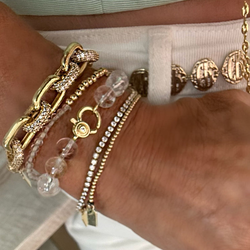 The Quartz Beaded Bracelet