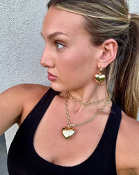 Bubble Heart Wrap Necklace