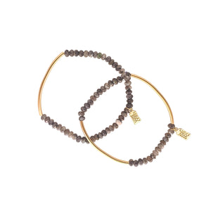 Gemstone Barre Bracelet Set