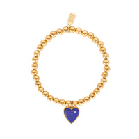 Heart Gem Bubble Bracelet
