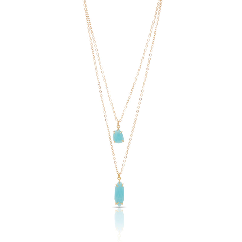 Gemstone Layered Necklace