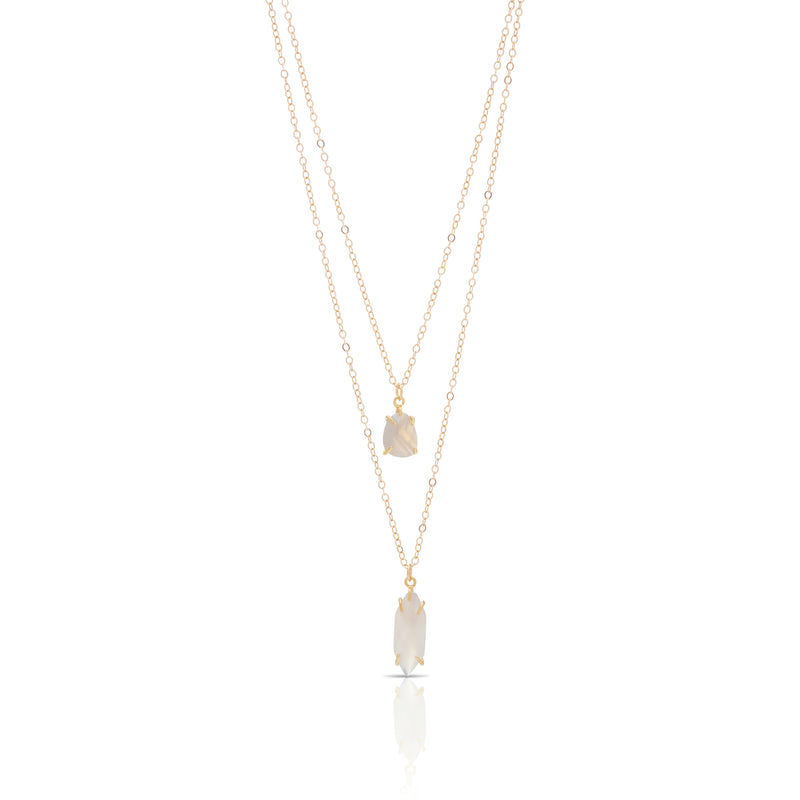 Gemstone Layered Necklace