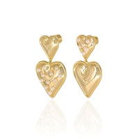 Puffy Heart Earring