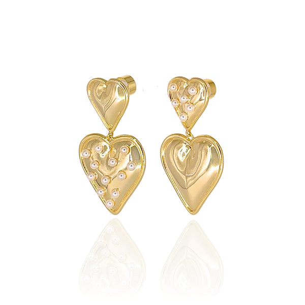 Puffy Heart Earring