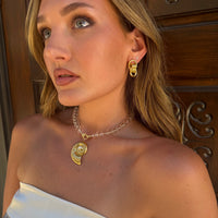 The Perla Quartz Beaded Necklace
