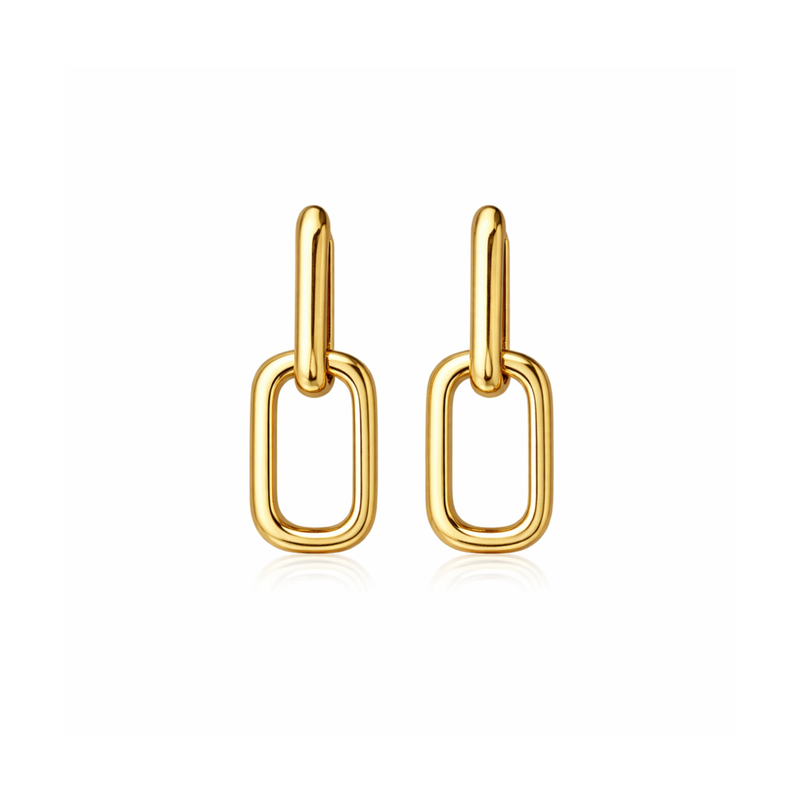 Double Link Earring