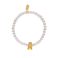 Candy Initial Glossy Bubble Bracelet