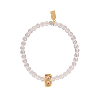 Candy Initial Glossy Bubble Bracelet