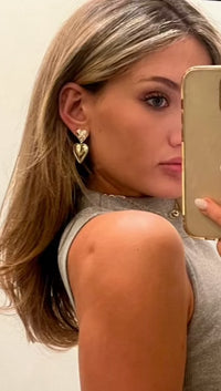 Puffy Heart Earring