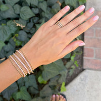 Gold Filled Bitty Bubble Bracelet 2MM