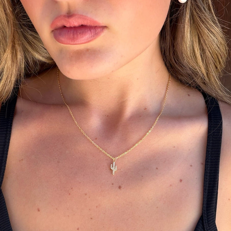 Cactus Necklace
