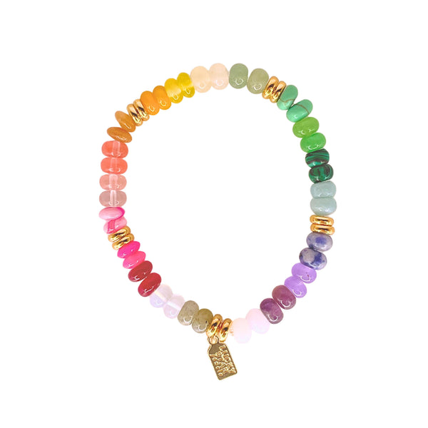 Jelly Gemstone Bubble Bracelet