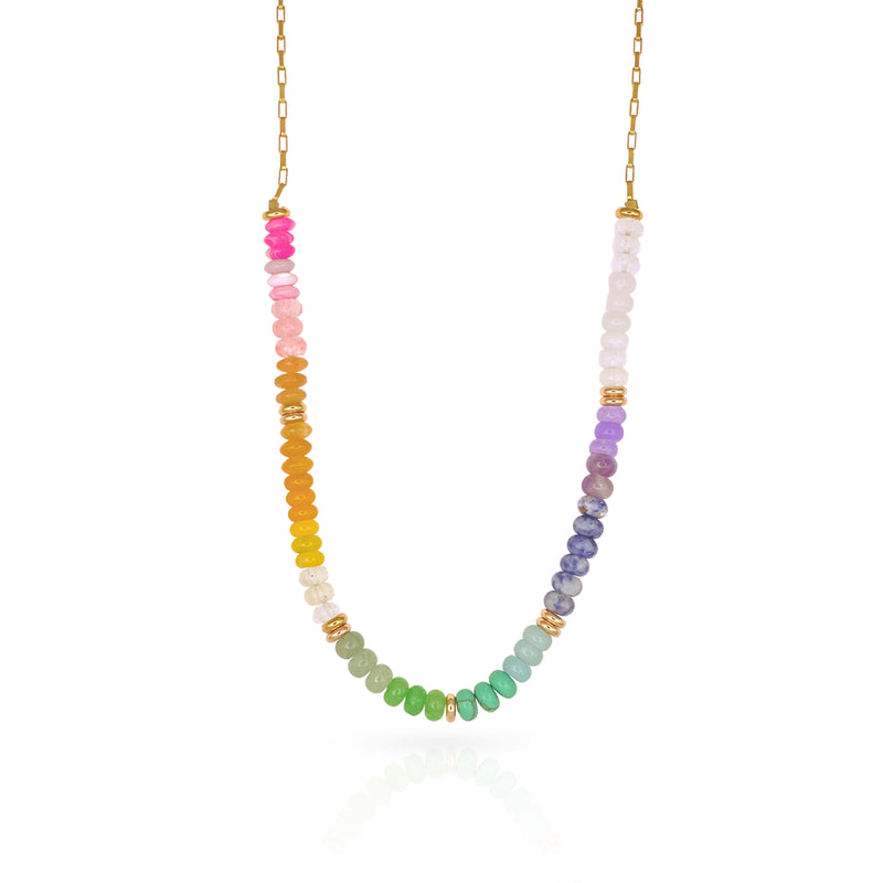 Jelly Gemstone Necklace