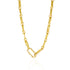 Double Link Pave Necklace