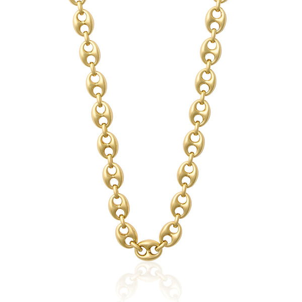 Puffed Mariner Chain Necklace