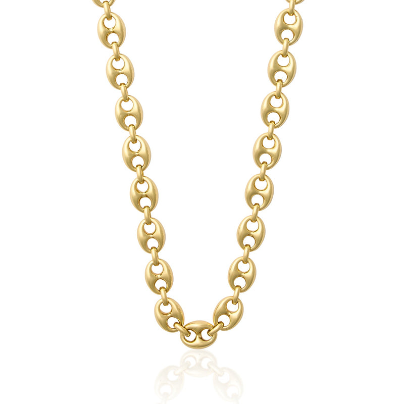Puffed Mariner Chain Necklace