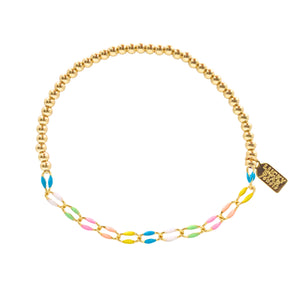 Mini Enamel Bubble Bracelet