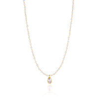 Sprinkle Solitaire Necklace