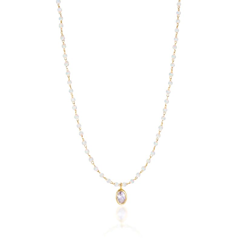 Sprinkle Solitaire Necklace