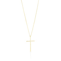 Pave Cross Necklace