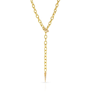 Pave Link Lariat