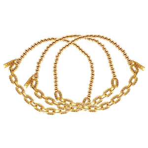 Pave Link Petite Bubble Bracelet