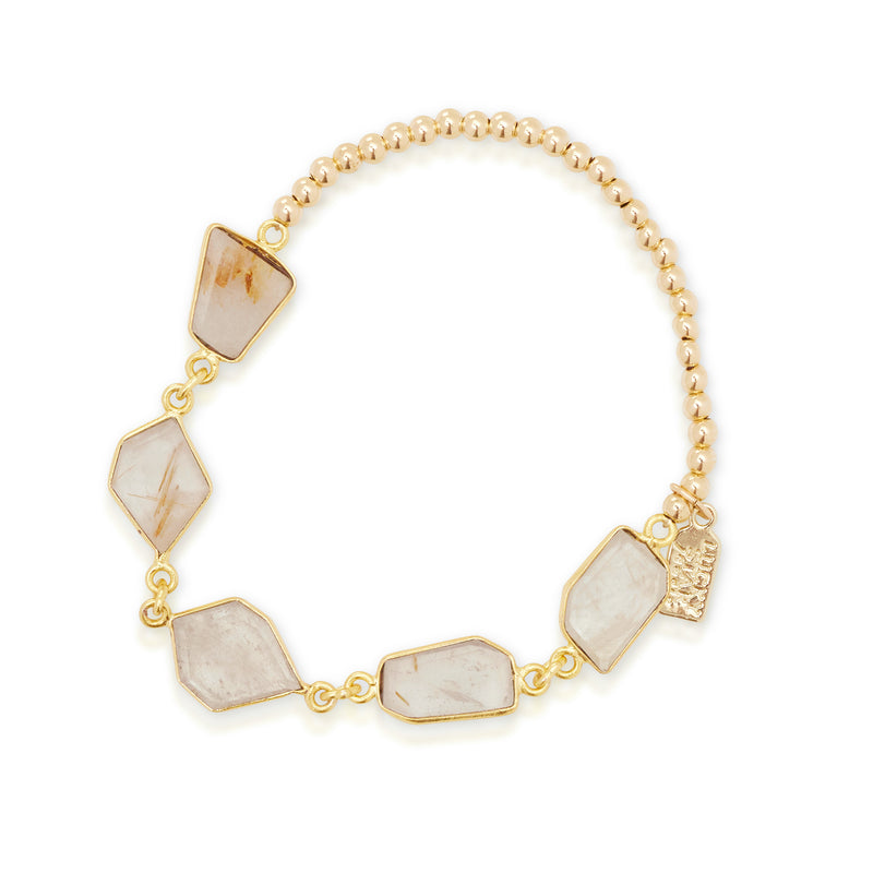 Prana Gemstone Bubble Bracelet