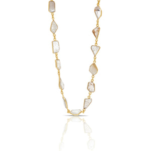 Prana Gemstone Necklace - Quartz