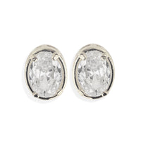 Solitaire Oval Stud