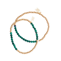 Stardust Gemstone Bubble Bracelet Set