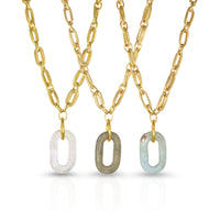 The Loop Gemstone Necklace