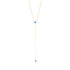 Turquoise Duet Lariat