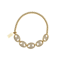 Iced Mariner Bubble Bracelet