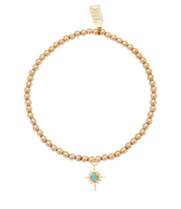 Turquoise Star Bubble Bracelet