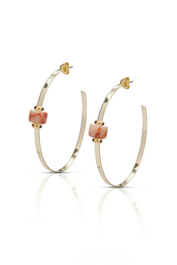Caroline Gemstone Hoop
