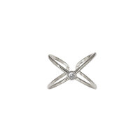 Solitaire X Ring