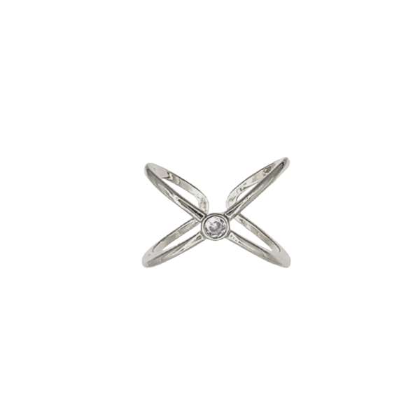 Solitaire X Ring
