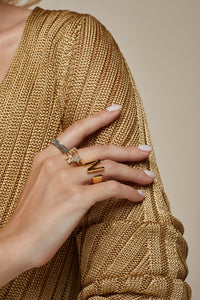 Monogrammed Rings