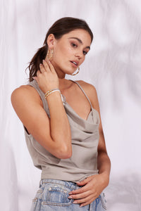Sun & Silk Bracelet- Coconut