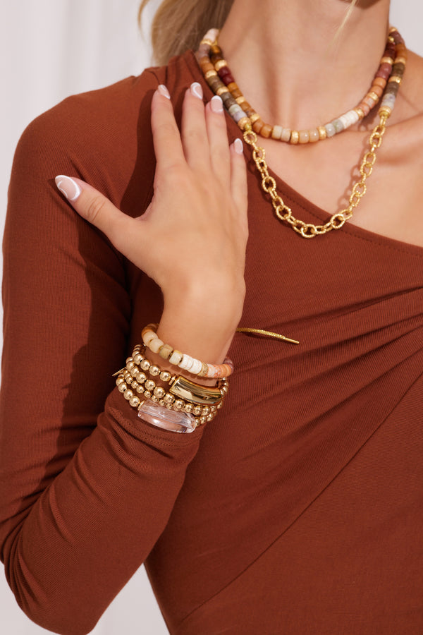 Eye Candy Bracelet - Nude