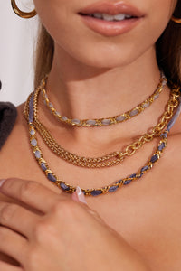 Sun & Silk Necklace Black