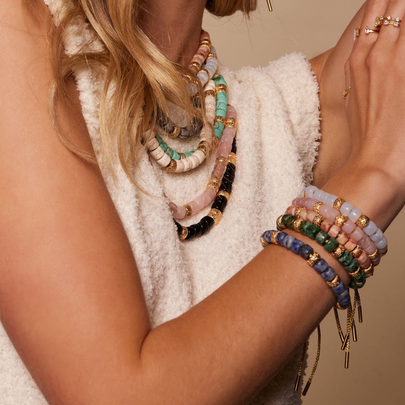 Eye Candy Bracelet - Red Network Stone